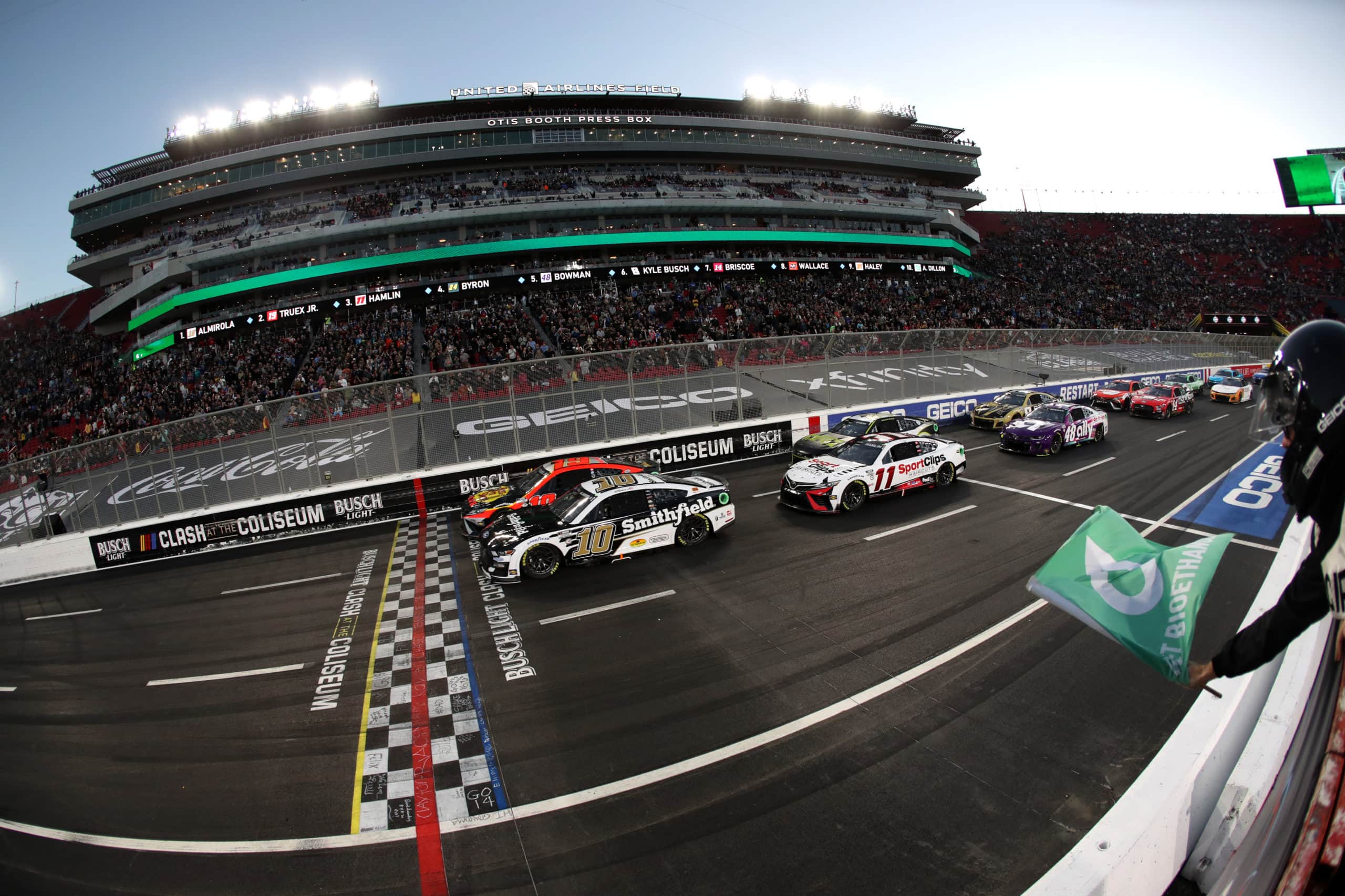 Les horaires du Clash 2024 NASCAR Cup Series